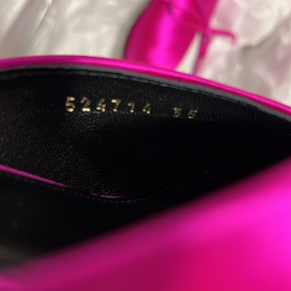 Balenciaga knife kitten 1.5” heel size 5.5, 6, metallic pink - Picture 8 of 11